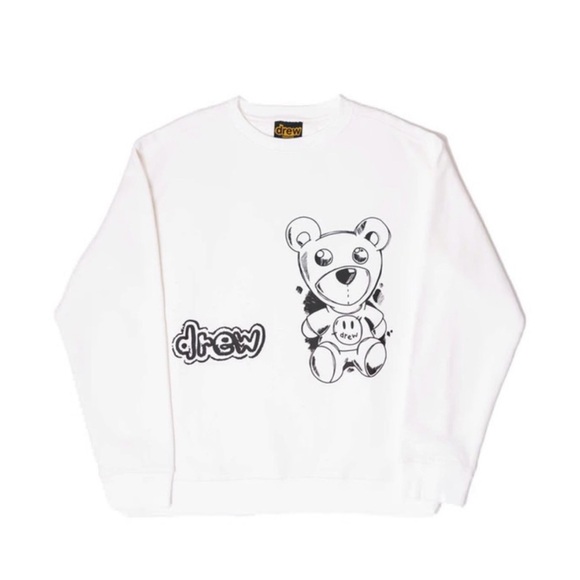 DREW HOUSE - WHITE CREWNECK - Picture 4 of 6